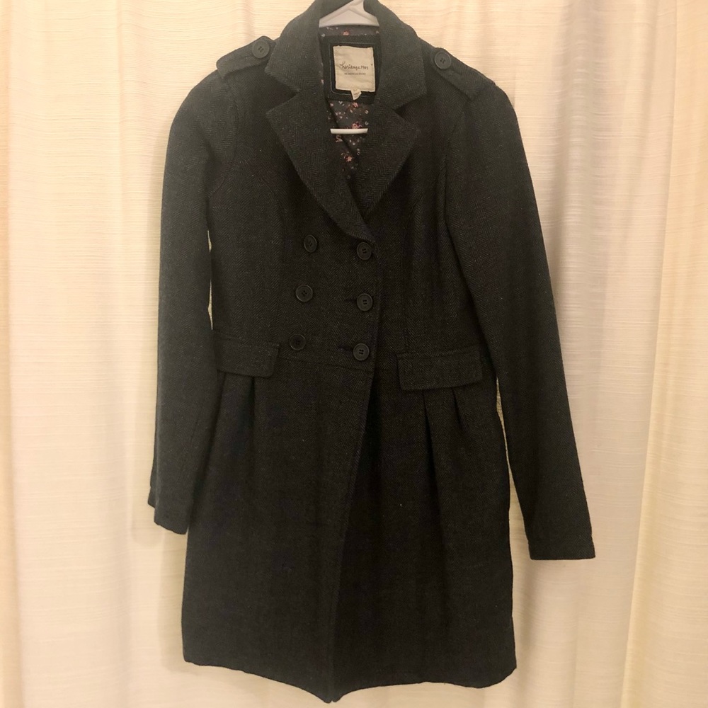 Dark Gray Lightweight Coat